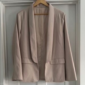 Elegant Tan Women's Blazer - 127